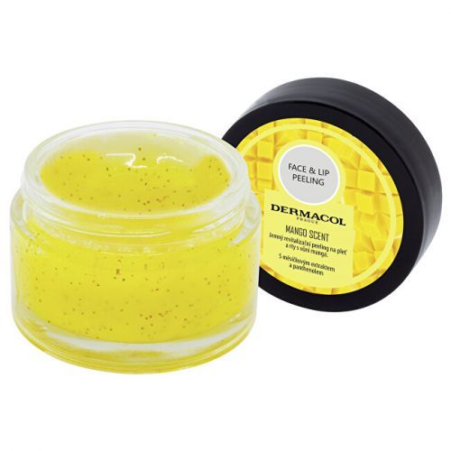 Dermacol Revitalizační cukrový peeling na obličej a rty (Revitalizing Face and Lip Peeling) 50 g