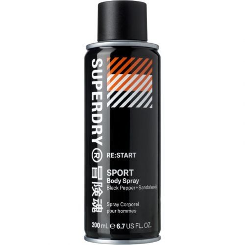 Superdry RE:start tělový sprej pro muže 200 ml