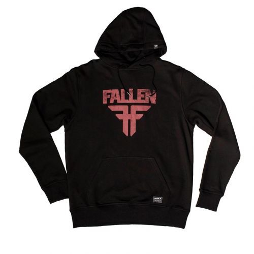 mikina FALLEN - Insignia Hoodie Black (BLACK) velikost: 16