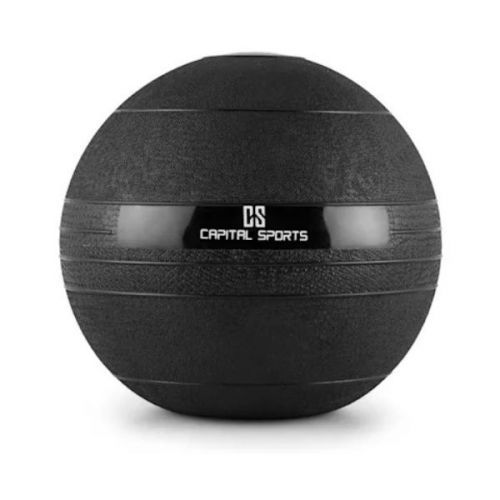 CAPITAL SPORTS Groundcracker Slamball, 4 kg, tréninkový míč, slam ball, guma