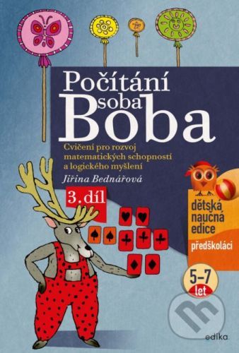 Počítání soba Boba 3 - Jiřina Bednářová, Richard Šmarda (ilustrátor)