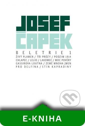 Beletrie 1 - Josef Čapek