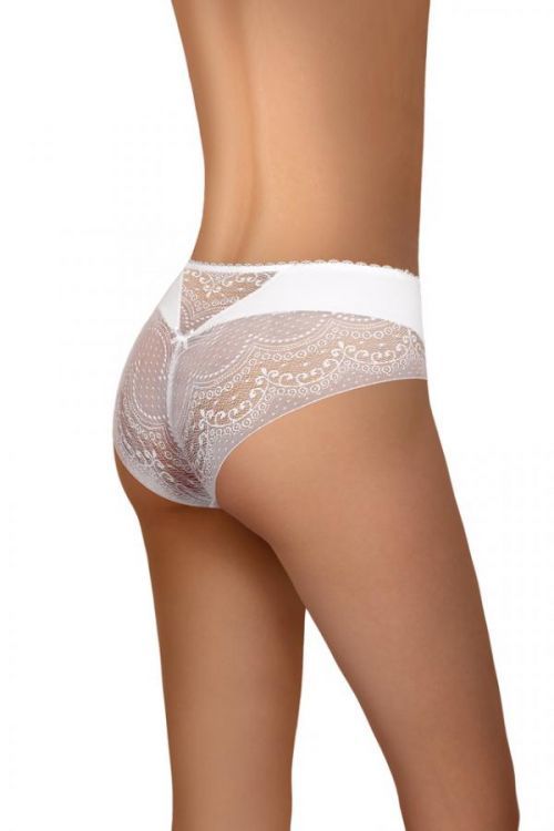 Dámské kalhotky M125 - BÍLÝ - XL