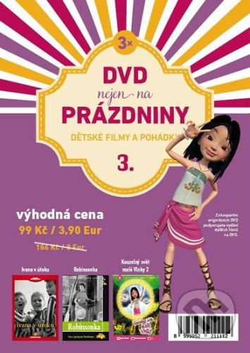 DVD nejen na prázdniny 3: Dětské filmy a pohádky DVD