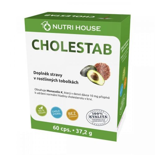 NUTRI HOUSE CHOLESTAB 60 kapslí