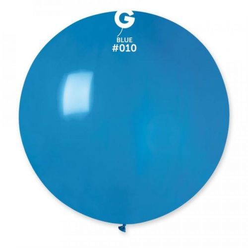 Balón latex 80 cm - modrý 1 ks - SMART