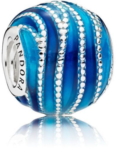 Pandora Překrásný modrý korálek 797012ENMX stříbro 925/1000