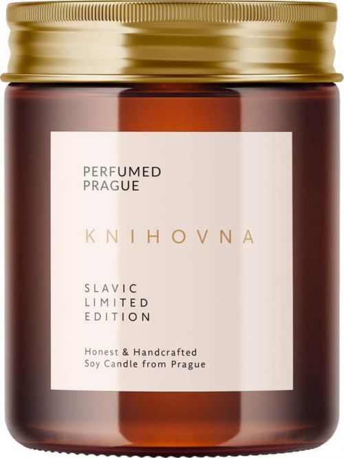 Svíčka ze sojového vosku s vůní dřeva Perfumed Prague, doba hoření 40 h