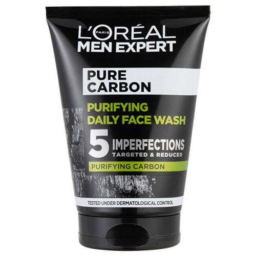L'Oréal Paris Čisticí gel s aktivním uhlím Men Expert Pure Carbon (Purifying Daily Face Wash) 100 ml