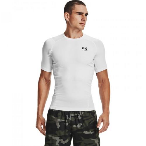 Under Armour Hg Comp SS Tee White EUR