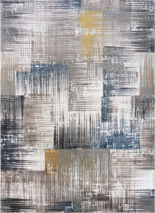 Berfin Dywany Kusový koberec Reyhan 8203 Navy grey - 120x180 cm Modrá