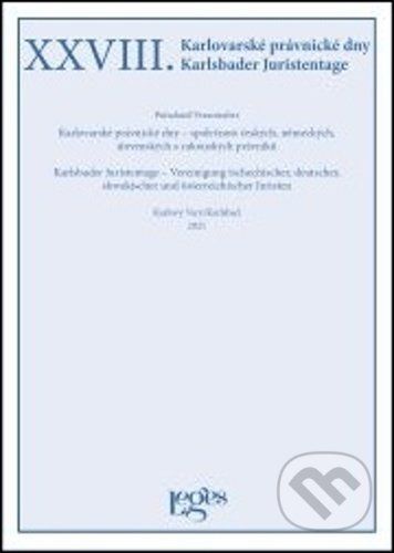 XXVIII. Karlovarské právnické dny - Vladimír Zoufalý