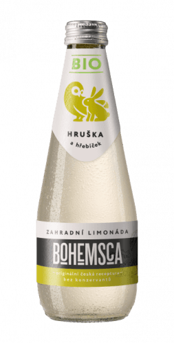 Bohemsca BIO Zahradní limonáda Hruška & Hřebíček 330ml