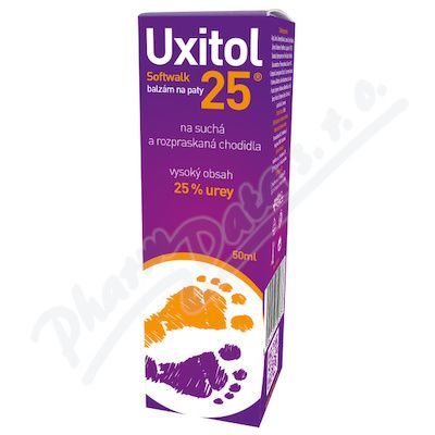 Uxitol 25 Softwalk balzám na paty 50ml vertical