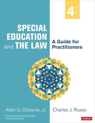 Special Education and the Law - A Guide for Practitioners (Osborne Allan G.)(Paperback / softback)