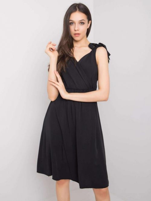 ČERVENÉ DÁMSKÉ ŠATY S VÁZÁNÍM TW-SK-BI-81843.99-RED Velikost: S