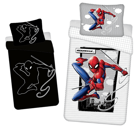 Jerry Fabrics Povlečení Spiderman 02 svítící