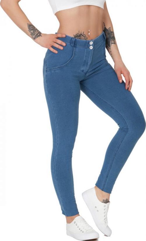 Kalhoty BOOST JEANS Boost Jeans Mid Waist Light Blue