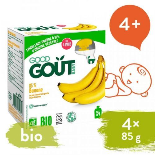Good Gout BIO Banán (4x85 g)