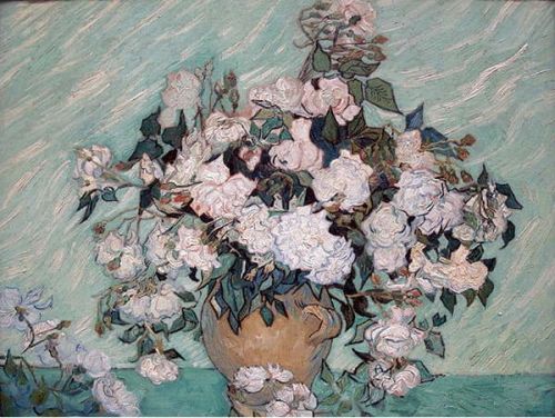 Reprodukce obrazu Vincent van Gogh - Rosas Washington, 70 x 50 cm