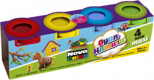 Modelovací hmota NC-4105 Play Dough 4 x1 30g 24715