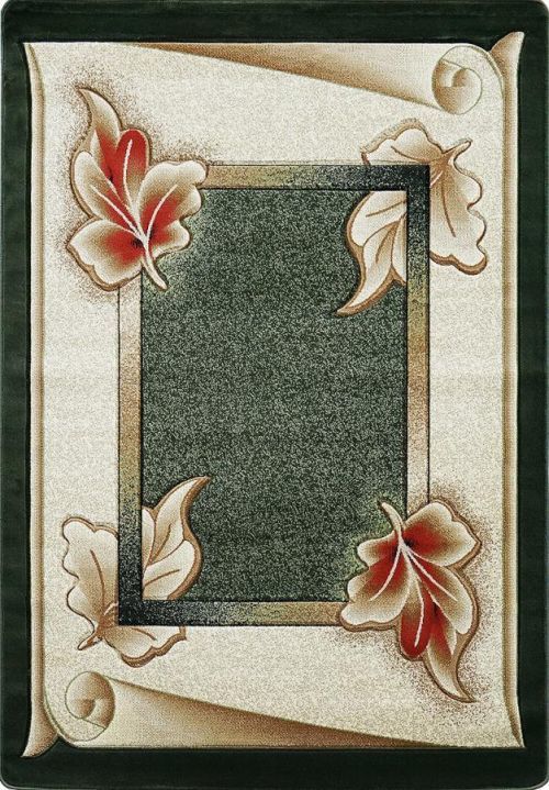 Berfin Dywany Kusový koberec Adora 7014 Y (Green) - 140x190 cm Zelená