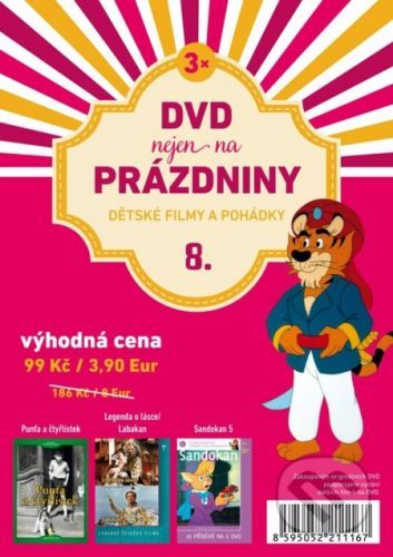 DVD nejen na prázdniny 8: Dětské filmy a pohádky DVD