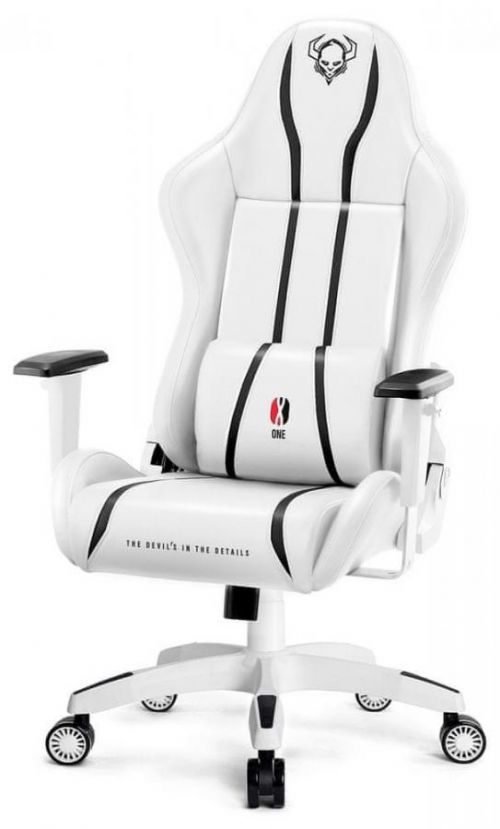 Diablo Chairs X-One 2.0, XL, bílá/černá (5902560337839)