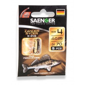 Saenger Návazec na candáty Zander vel. 2/0, 5 ks/bal-1996200