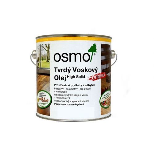 Olej tvrdý voskový Osmo Original 3065 bezbarvý 0,375 l