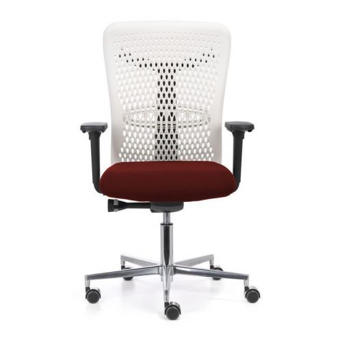 Emagra Kancelářská židle ATHENA / I s područkami, červená