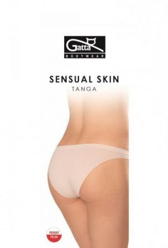 Gatta 41645 Tanga Sensual Skin Kalhotky L black