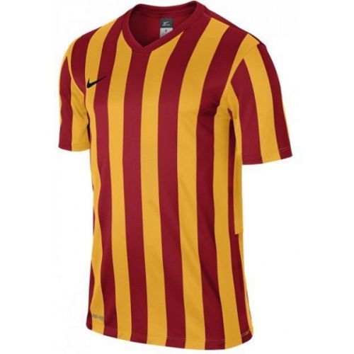 Nike STRIPED DIVISION JERSEY žlutá XXL - Pánský fotbalový dres