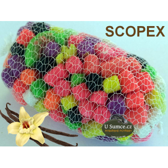 4CARP PELETY V PVA BOMB FUORO 10ks/5mm - SCOPEX VANILKA