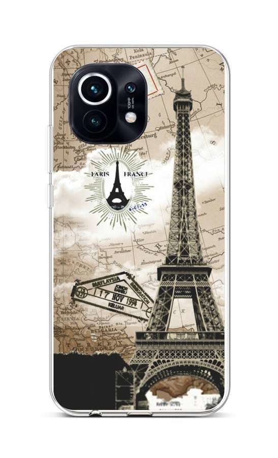 Kryt TopQ Xiaomi Mi 11 silikon Paris 2 57819
