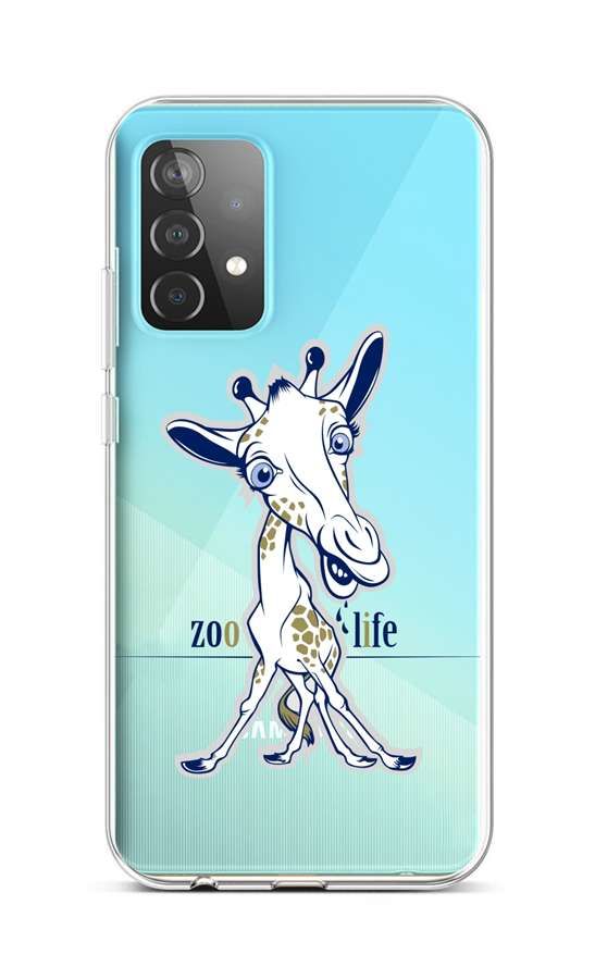 Kryt TopQ Samsung A52 silikon Zoo Life 57403