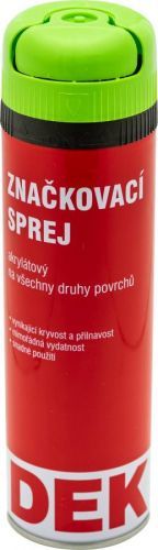 Sprej značkovací DEK zelený, 0,5 l