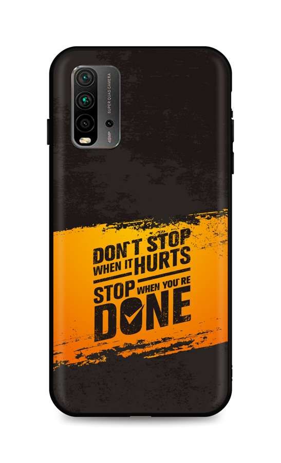 Kryt TopQ Xiaomi Redmi 9T silikon Don't Stop 57871