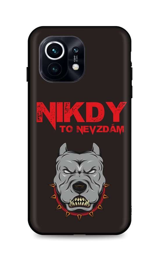 Kryt TopQ Xiaomi Mi 11 silikon Nikdy to nevzdám 57517