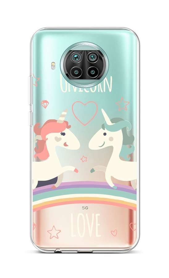 Kryt TopQ Xiaomi Mi 10T Lite silikon Unicorn Love 57791