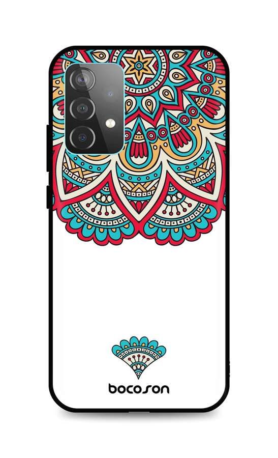 Kryt TopQ Samsung A52 3D silikon Barevný motiv 57677