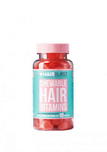 Hairburst žvýkací vlasové vitamíny ve tvaru srdíčka 60 kusů