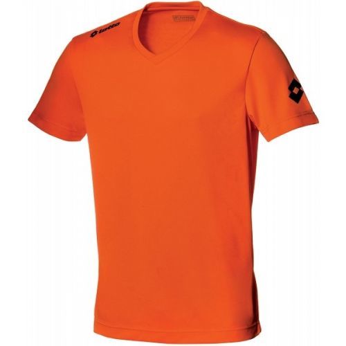 Lotto JERSEY TEAM EVO SS oranžová XL - Pánský fotbalový dres