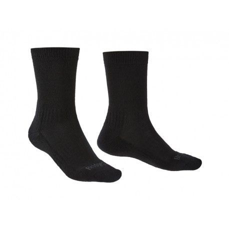 Bridgedale Hike Lightweight Merino Performance Boot black trekové ponožky Merino vlna 44-47 EUR