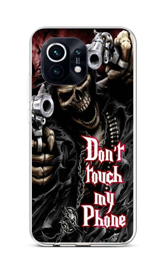 Kryt TopQ Xiaomi Mi 11 silikon Smrťák 57825