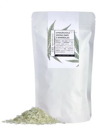 SOAPHORIA Uvolňující solná směs s minerály 250mg CBD 500 g