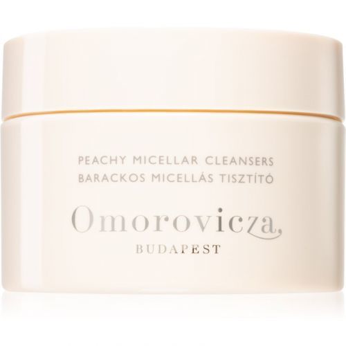 Omorovicza Hydro-Mineral Peachy Micellar Cleanser Discs odličovací tampony na obličej a oči s vůní 60 ks