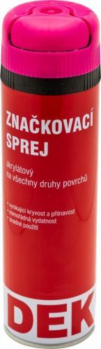 Sprej značkovací DEK růžový, 0,5 l