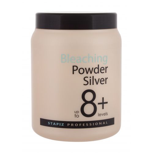 Stapiz Professional Bleaching Powder Silver 8+ 500 g pudr pro zesvětlení vlasů o 8 - 9 tónů pro ženy