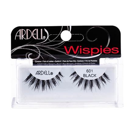Ardell Wispies 601 nalepovací řasy 1 ks odstín Black pro ženy